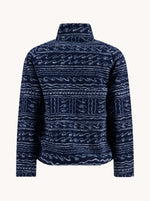 Load image into Gallery viewer, Navy Printed Fleece
