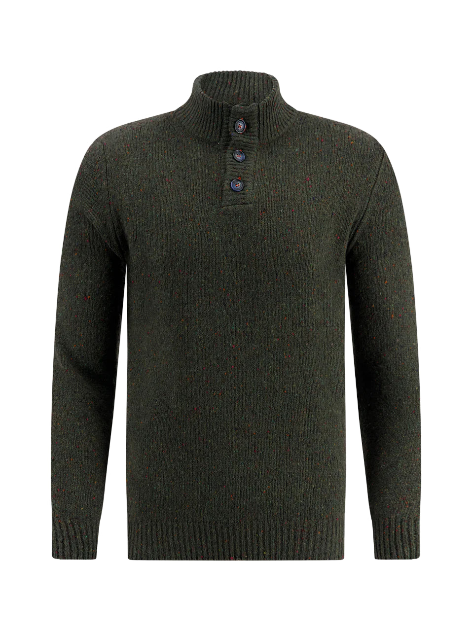 Green Flecked Jumper