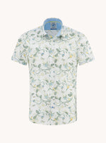 Load image into Gallery viewer, Green Birdy Blooms Shirt
