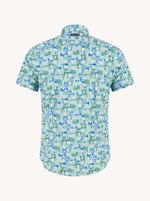 Load image into Gallery viewer, Olive Abstract Print Shirt
