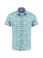 Load image into Gallery viewer, Olive Abstract Print Shirt
