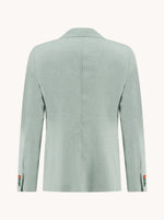 Load image into Gallery viewer, Green Linen Look Blazer
