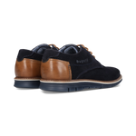 Load image into Gallery viewer, Navy Simone Suede Leather Shoes
