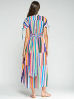 Load image into Gallery viewer, Multicoloured Striped Dress
