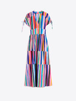 Load image into Gallery viewer, Multicoloured Striped Dress
