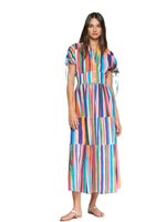 Load image into Gallery viewer, Multicoloured Striped Dress

