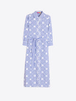 Load image into Gallery viewer, Blue Striped Shirt Dress
