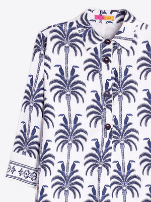 Palm Trees & Toucans Dress