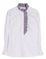 Load image into Gallery viewer, White Two Tone Check Shirt
