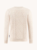 Load image into Gallery viewer, Off White Cable Pullover
