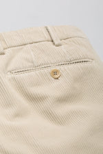 Load image into Gallery viewer, Beige Corduroy Trousers Regular Leg
