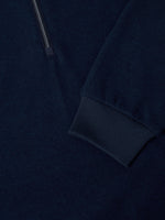 Load image into Gallery viewer, Douglas &amp; Grahame Navy Drifter Zip Sweatshirt
