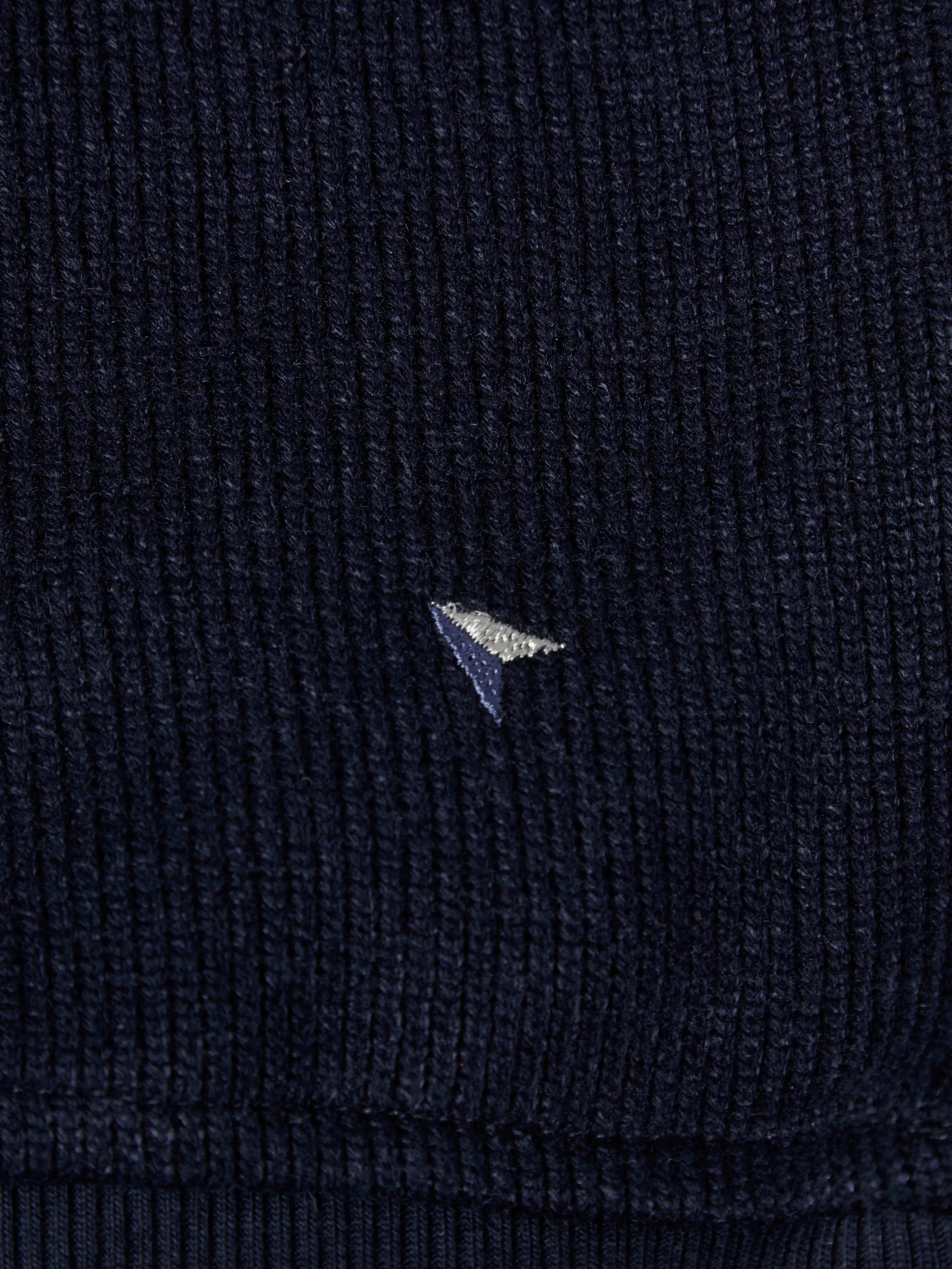Black Quarter Zip Sweatshirt