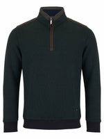 Load image into Gallery viewer, Green Quarter Zip Sweatshirt
