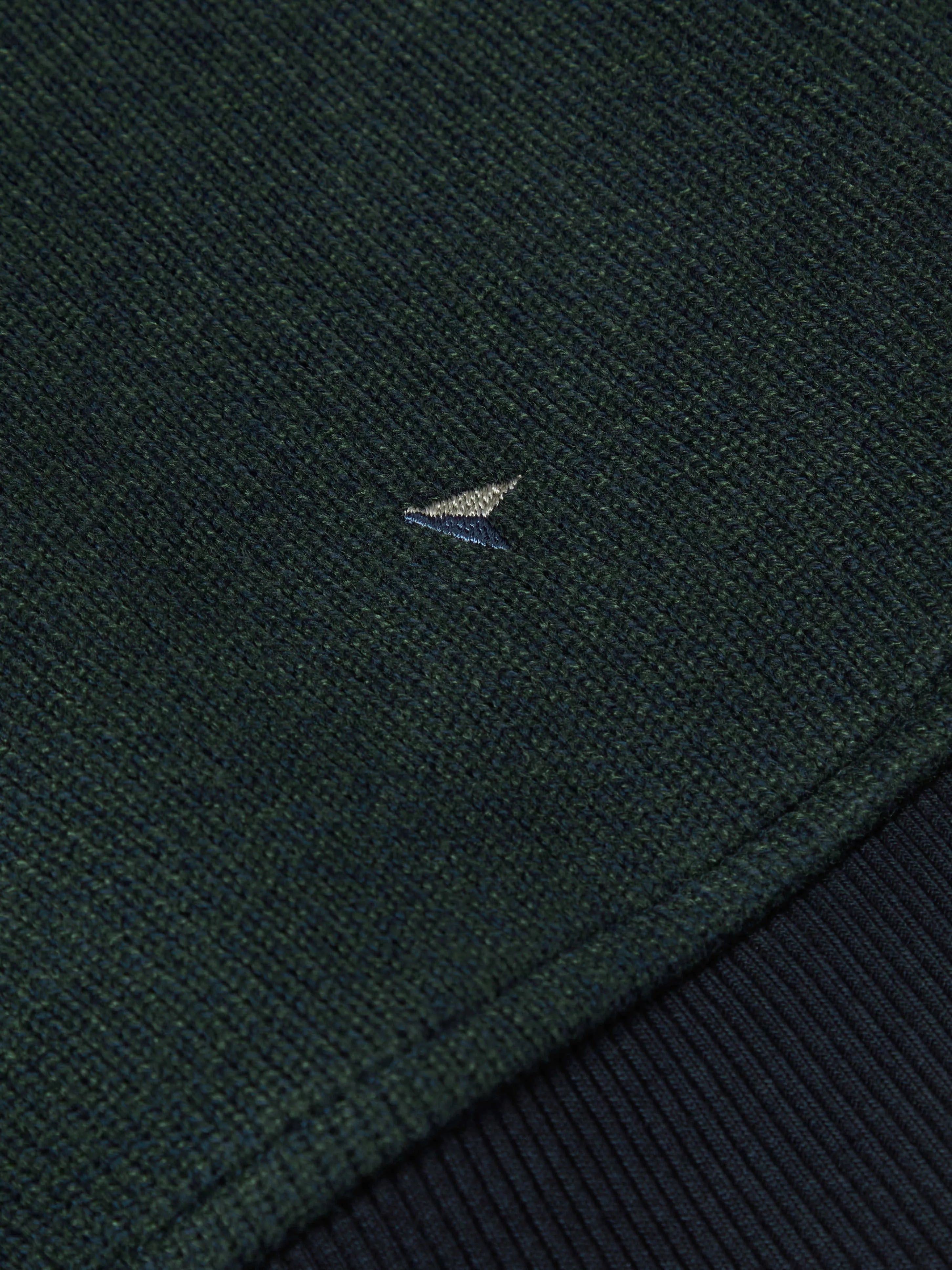 Green Quarter Zip Sweatshirt