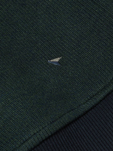 Green Quarter Zip Sweatshirt