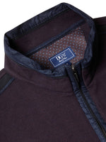 Load image into Gallery viewer, Purple Half Zip Sweatshirt
