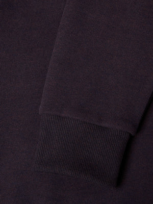 Purple Half Zip Sweatshirt