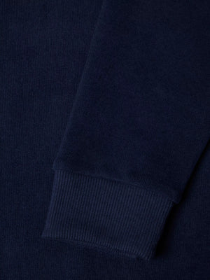 Navy Half Zip Sweatshirt