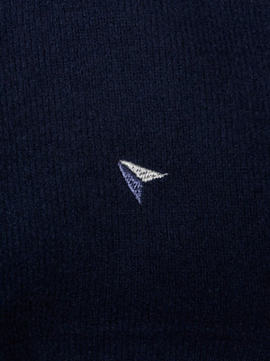 Navy Half Zip Sweatshirt