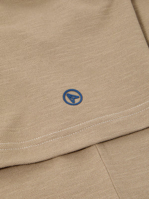 Tan Casual Polo Shirt