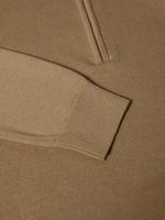 Load image into Gallery viewer, Sand Quarter Zip Sweatshirt
