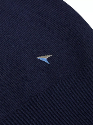 Navy Quarter Zip Sweatshirt