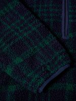 Load image into Gallery viewer, Black Watch Quarter Zip Fleece
