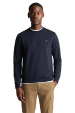 Load image into Gallery viewer, Navy Crew Neck Sweatshirt
