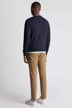 Navy Crew Neck Sweatshirt