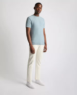 Load image into Gallery viewer, Blue Waffle Knit T-Shirt
