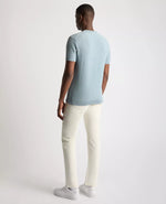 Load image into Gallery viewer, Blue Waffle Knit T-Shirt
