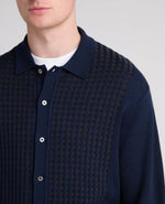 Load image into Gallery viewer, Navy Button Through Cardigan
