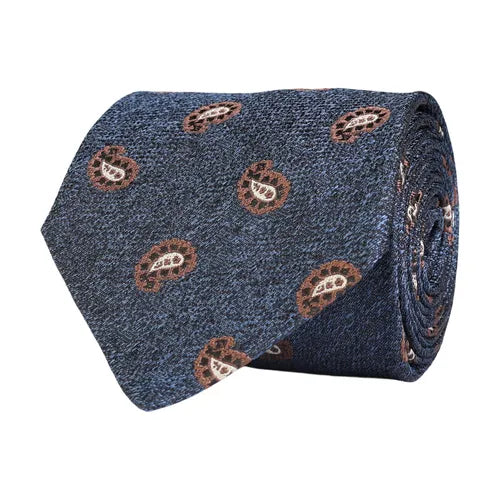 Navy Classic Silk Tie