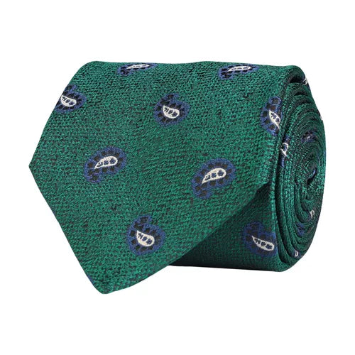Green Classic Silk Tie