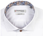 Load image into Gallery viewer, Giordano Short Sleeve Shirt Pied De Poule White
