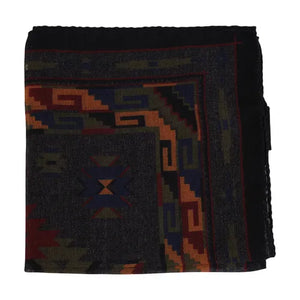 Grey Wool Pocket Square