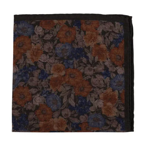Olive Wool Pocket Square