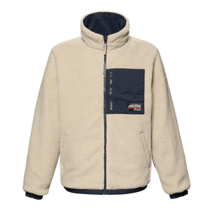 Navy Reversible Pile Jacket