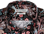 Load image into Gallery viewer, Giordano Modern Fit Cotton Big Paisley Print Shirt Multi
