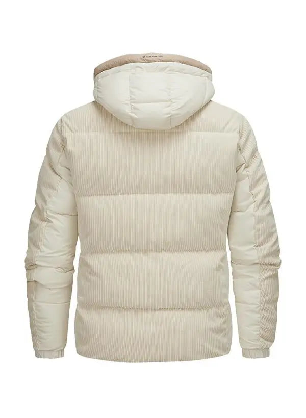 Milestone Quilted Cordoba Jacket Off White