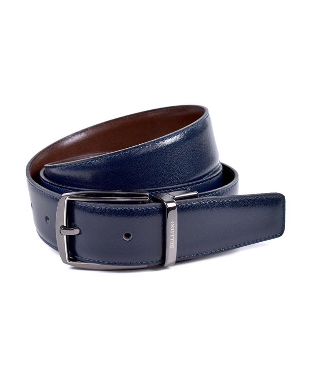Navy Reversible Belt