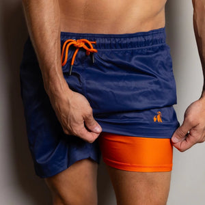 Navy Swim Shorts