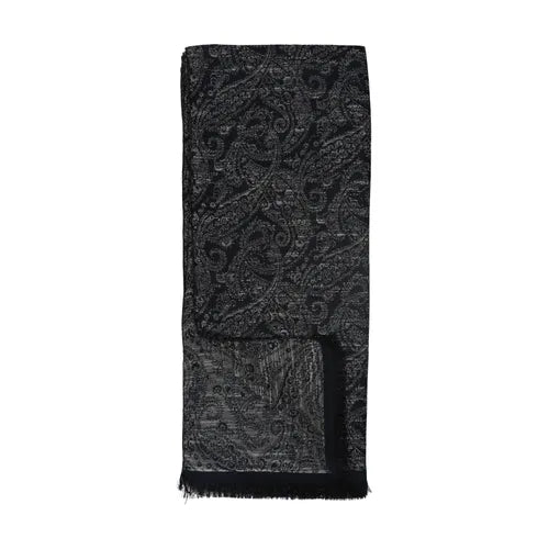 Navy Double Scarf