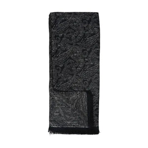 Navy Double Scarf