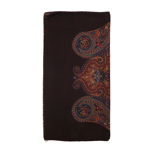Brown Wool Scarf
