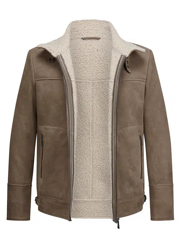 Nut Suede Jacket