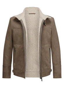 Nut Suede Jacket