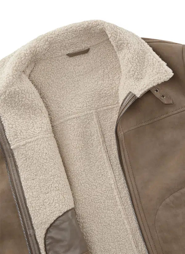 Nut Suede Jacket