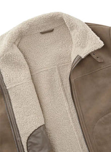Nut Suede Jacket
